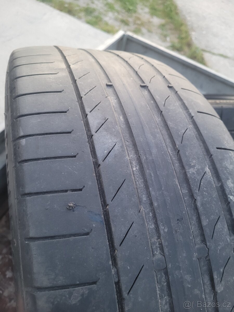 Prodám 4ks letní gumy 235/45/r20 aj po 2ks