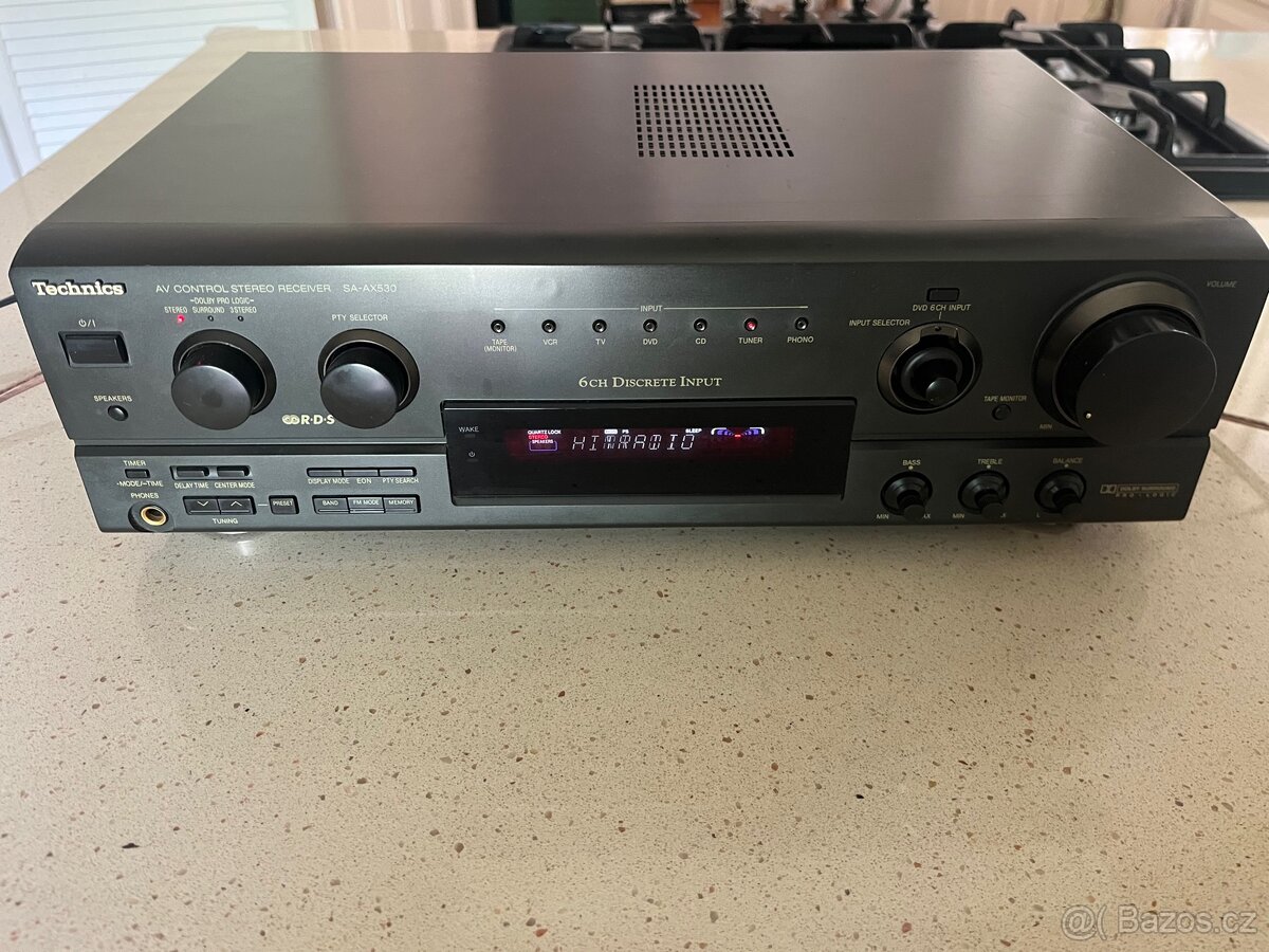 TECHNICS SA - AX 530 KVALITNÍ RECEIVER