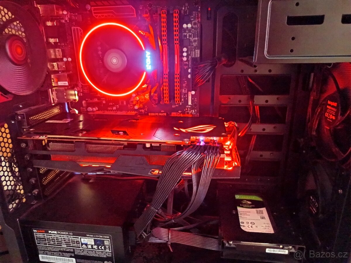 Herní PC/Ryzen 5/RX5700XT/16GB RAM/250GB NVMe/ 2TB