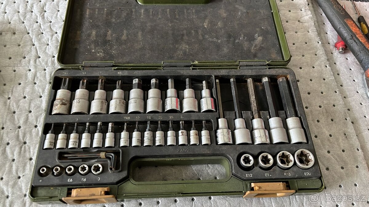 PROXXON 23290 Sada INBUS a TORX 1/4''a 1/2'' - 41 dílů