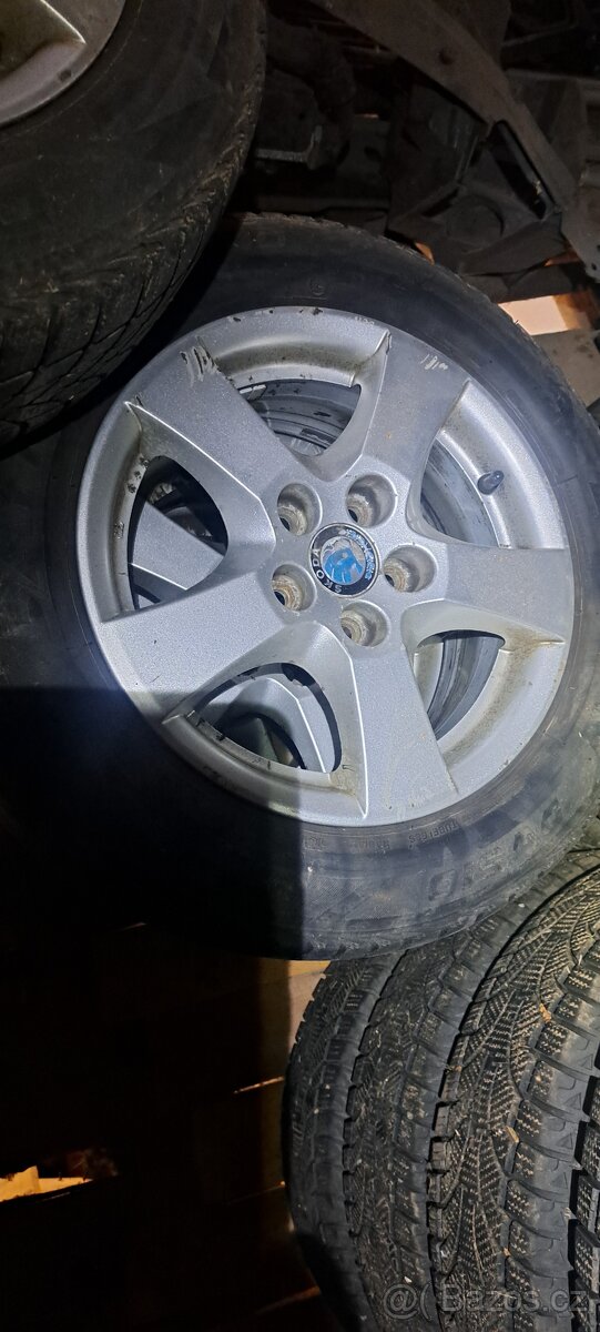 Prodam pneu s alu FABIA R14 nebo vymenim