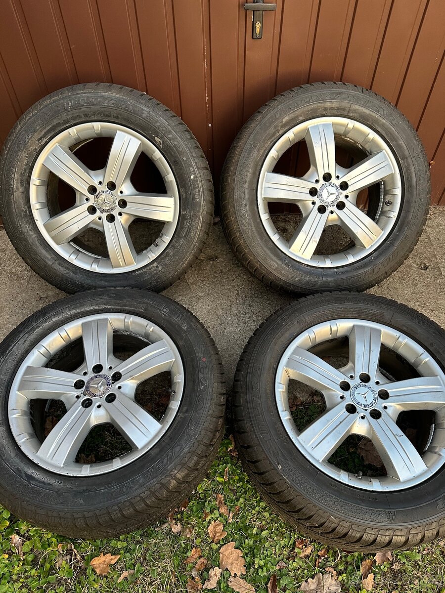 Alu kola Mercedes ml 164 zimni sada 255/55 r18