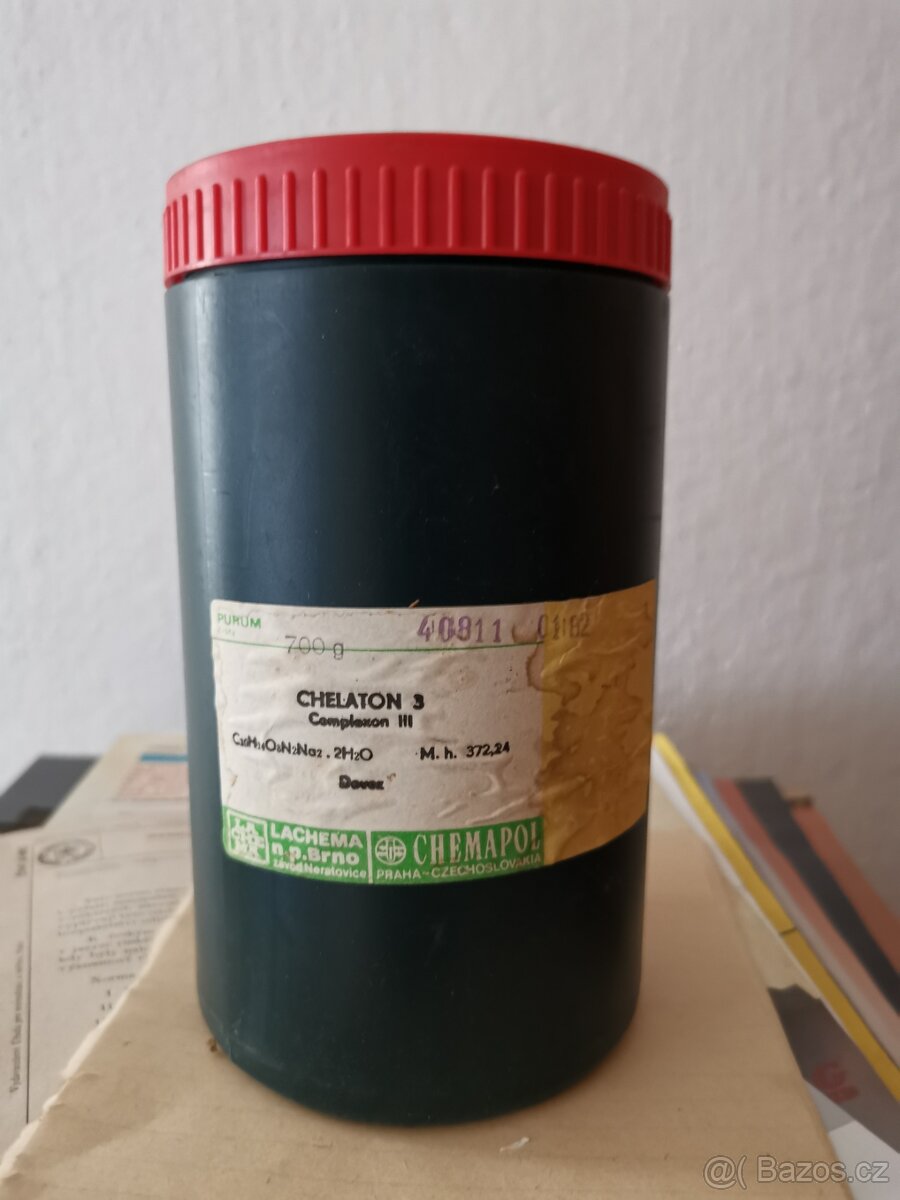 Chelaton 3 přípravek na čištění kovových starožitností