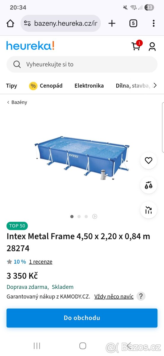 Bazén Intex