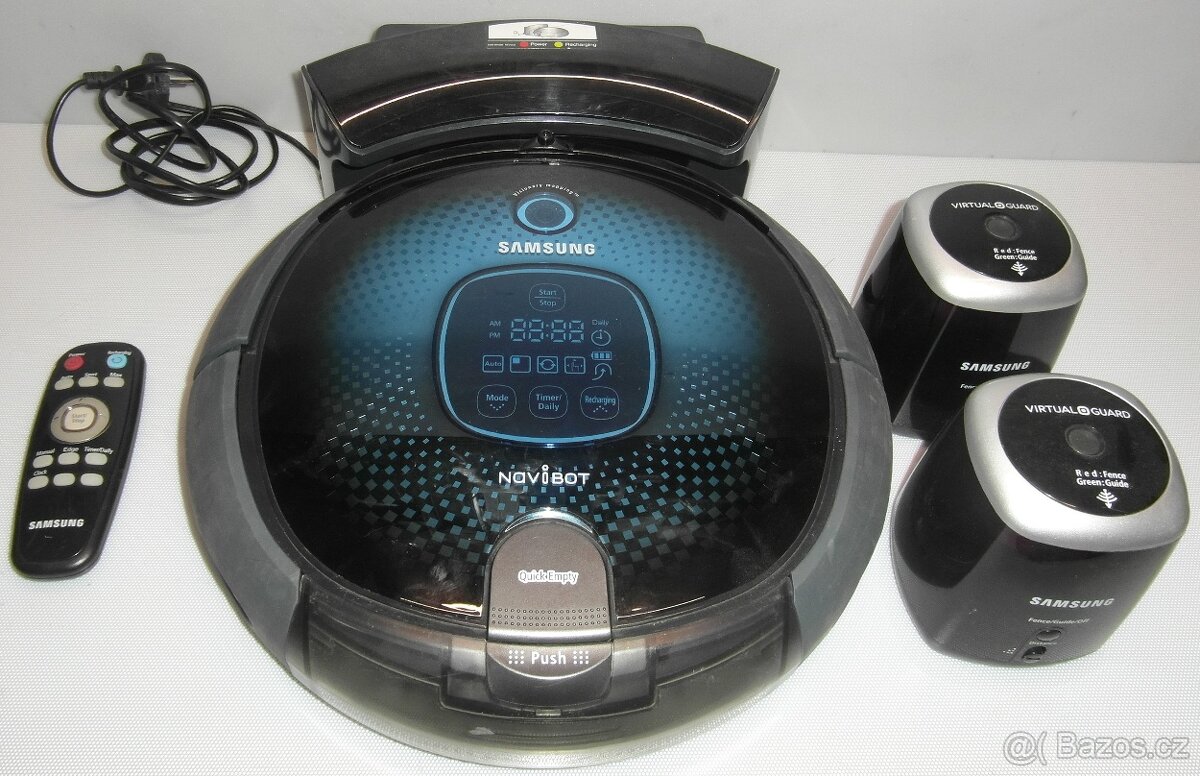 Robotický vysavač Samsung NaviBot - brany, dálkové ovládání