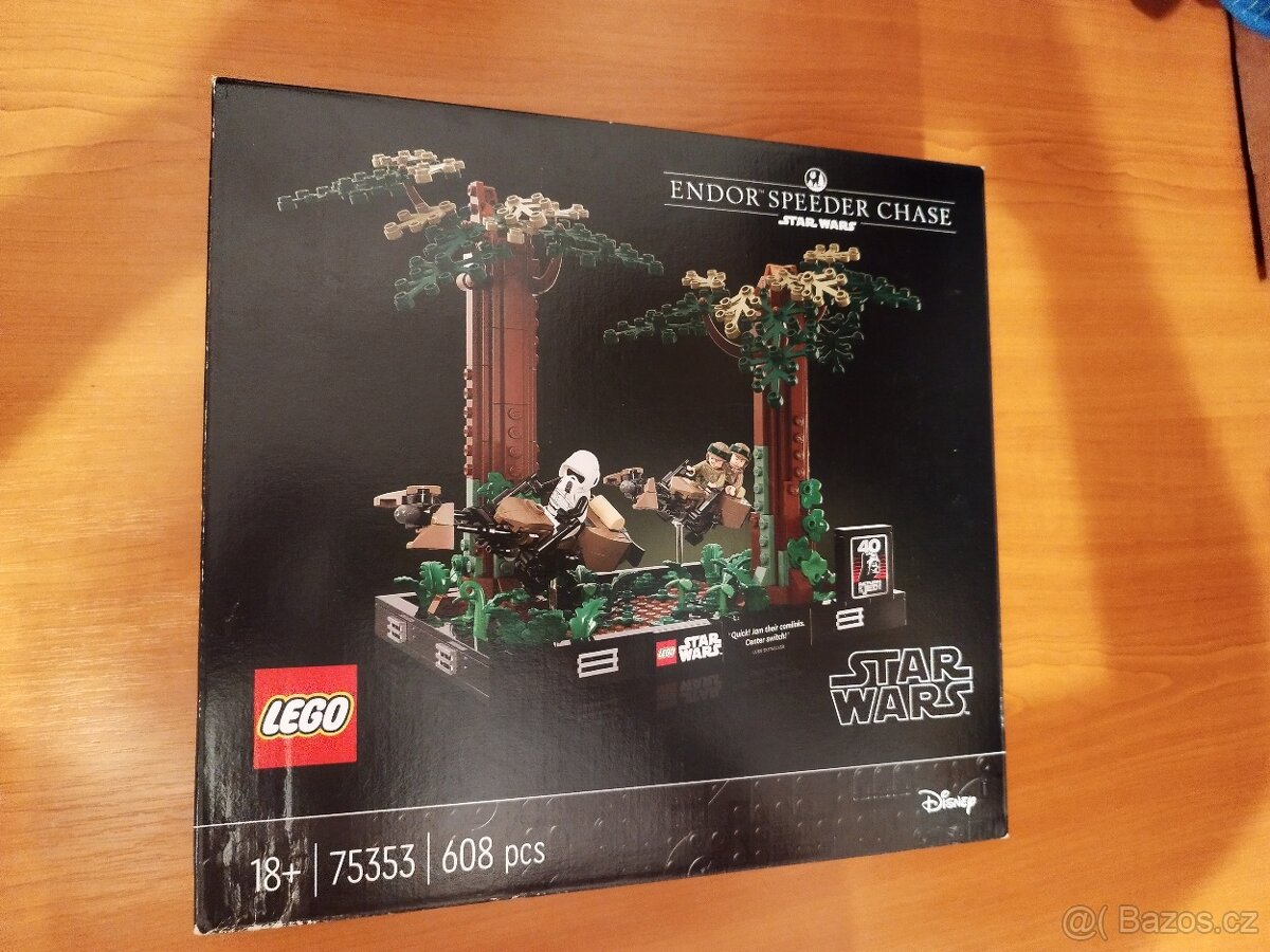 Lego Star Wars 75353 Honička spídrů na planetě Endor – diora