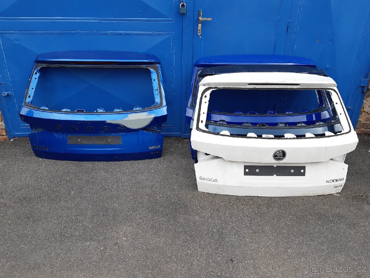Škoda Kodiaq víko kufru.