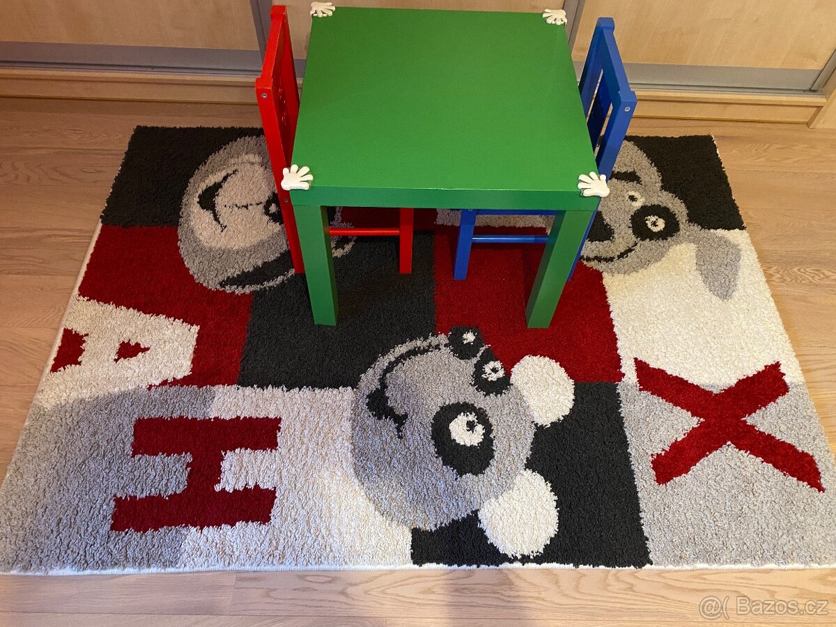 Dětský koberec, světlo