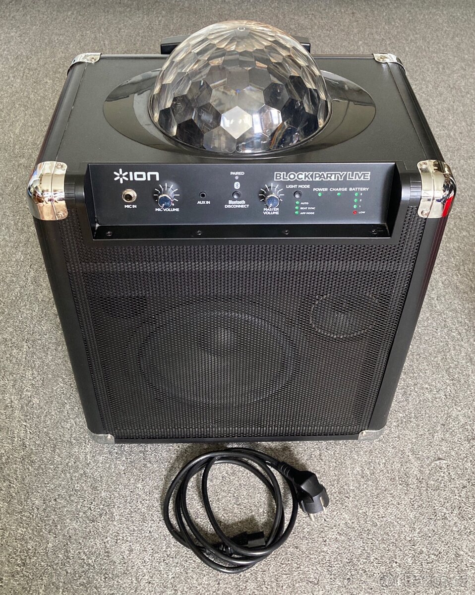 Párty Bluetooth reprobox ION Block Party Live