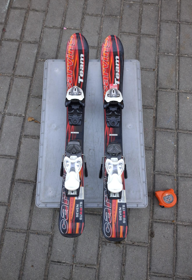Dětské sjezdové lyže SEVEN SUMMITS 80 cm