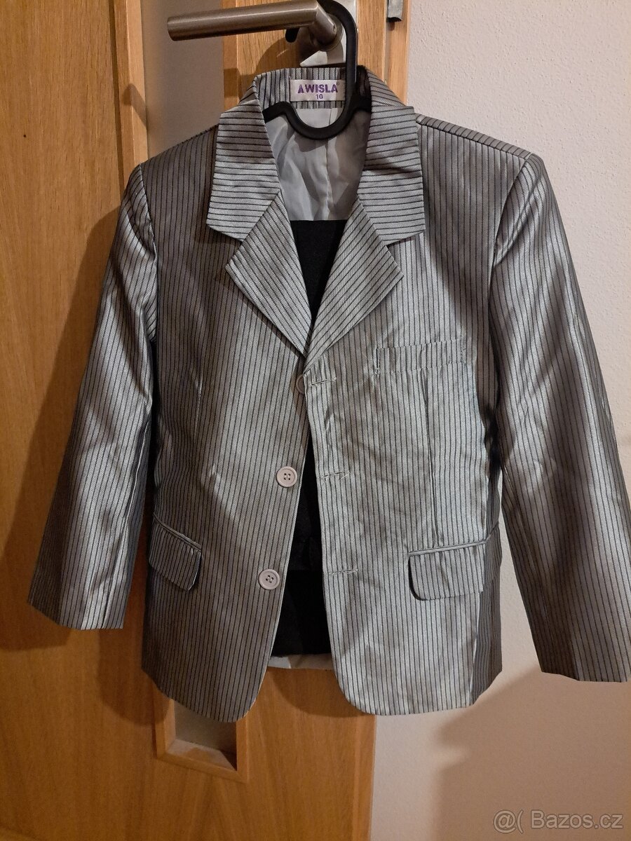 Dětské sako a kalhoty, vel. 134-140