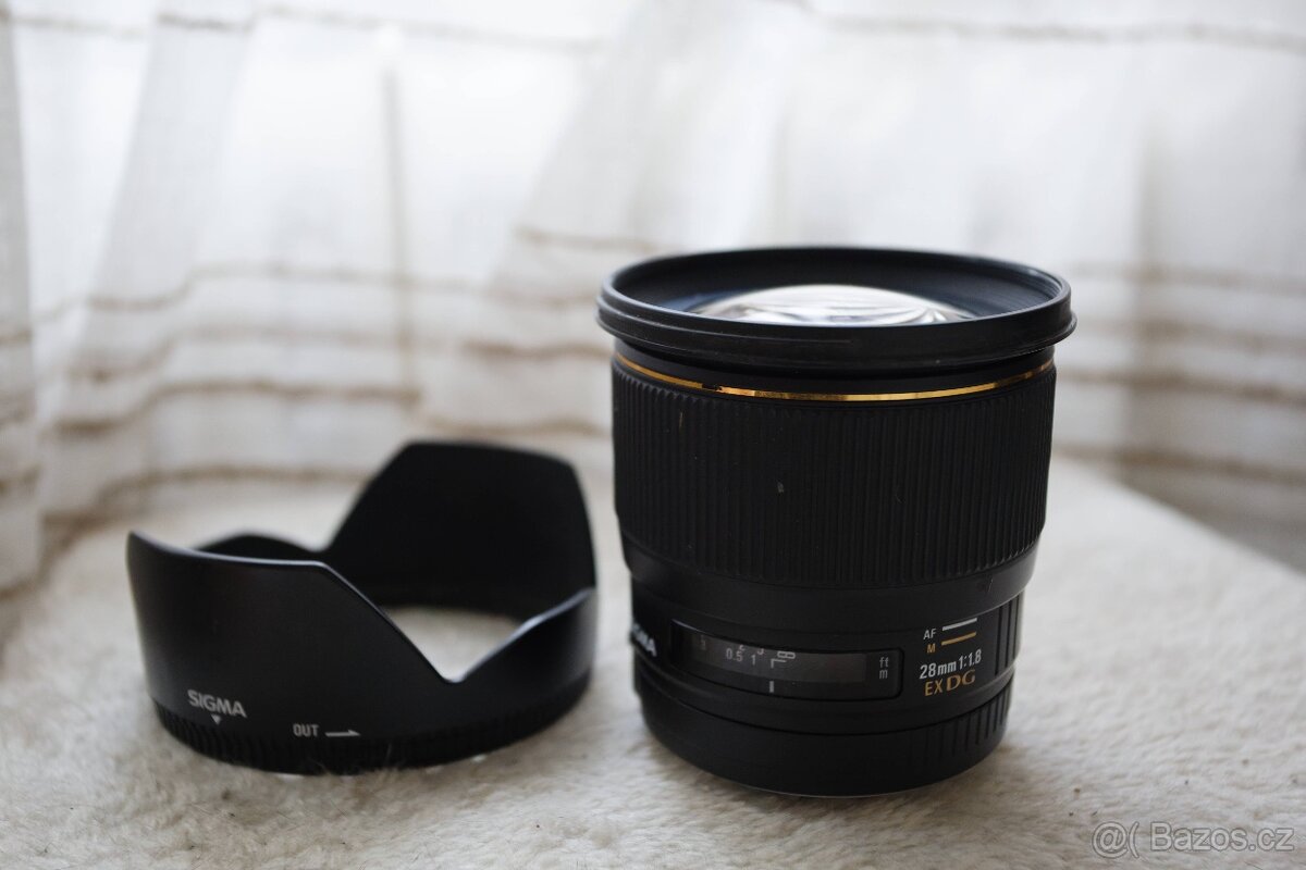 Sigma 28mm f/1.8 EX DG ASPHERICAL MACRO pro Canon