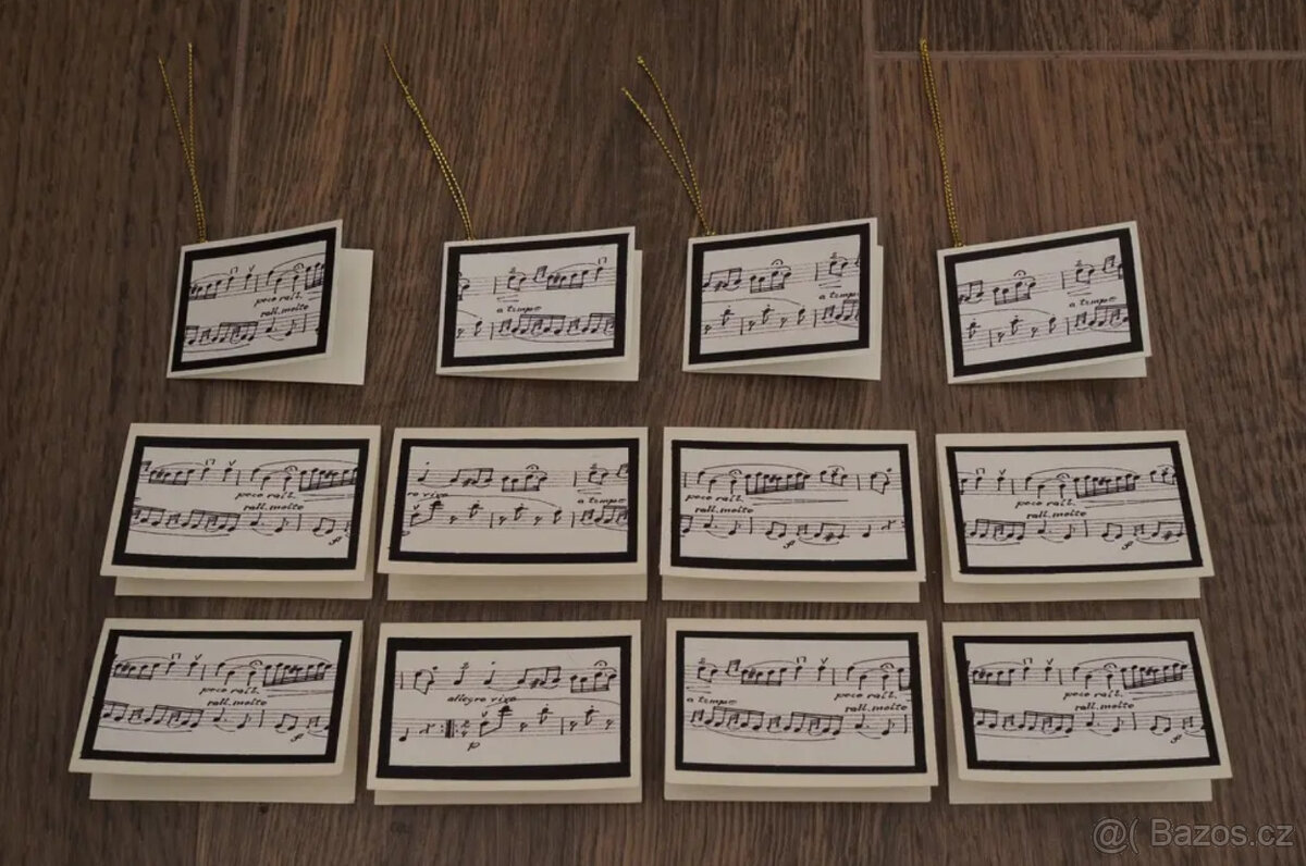 Rukodělné jmenovky 20 ks