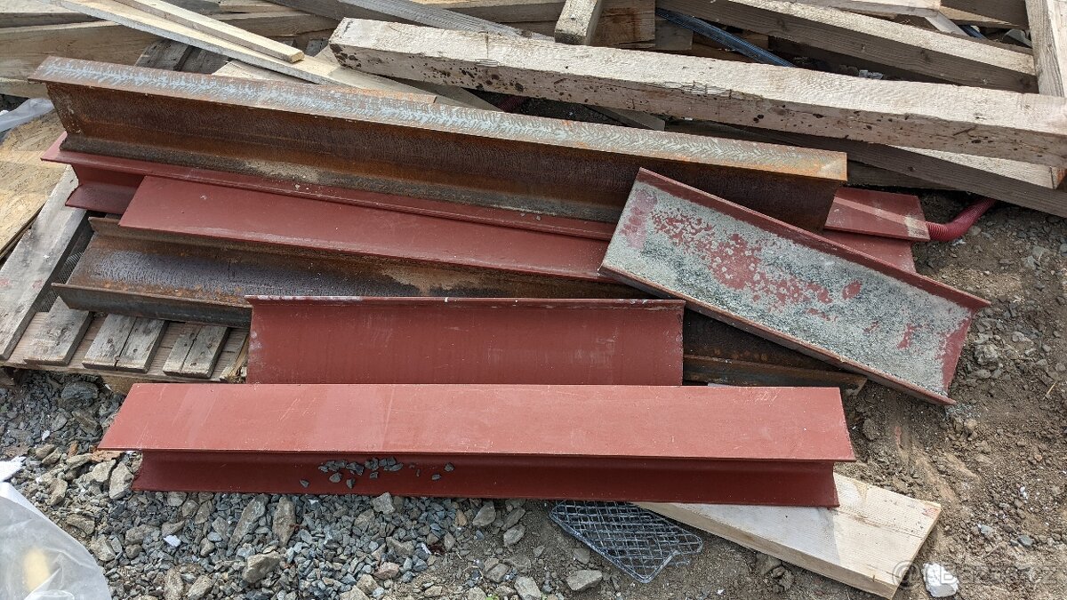 HEA 160 mm a I nosník 200 mm