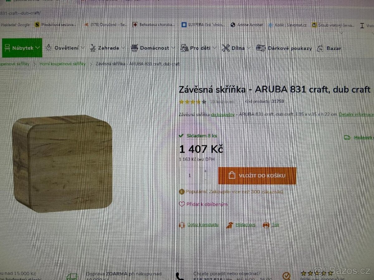 koupelnová skříňka Aruba