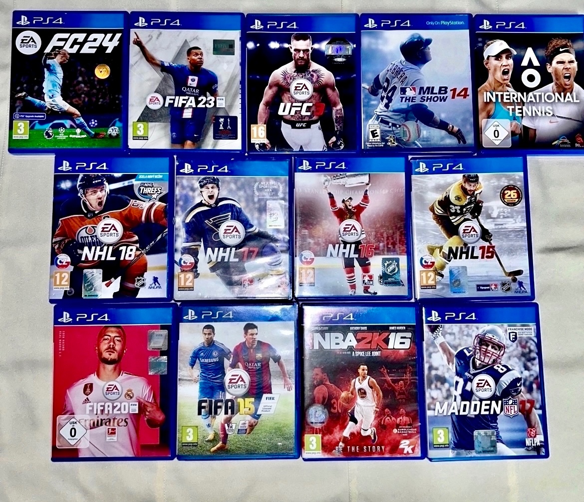 Sportovní hry na ps4 ps5
