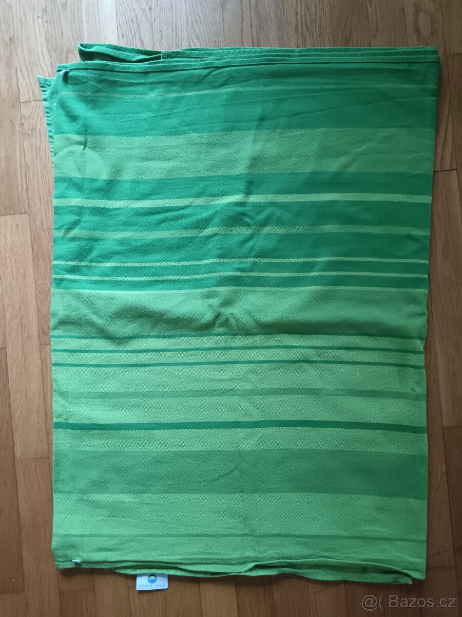 Zařivý zelený šátek Little frog