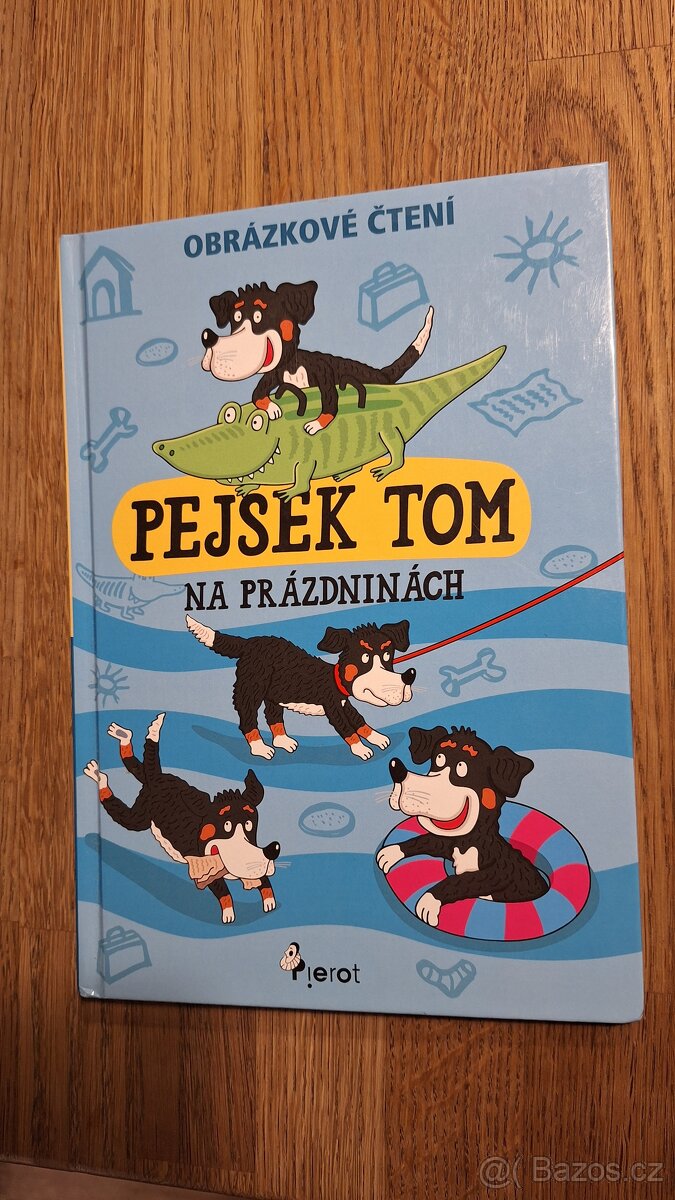 Pejsek Tom na prázdninách - obrázkové čtení