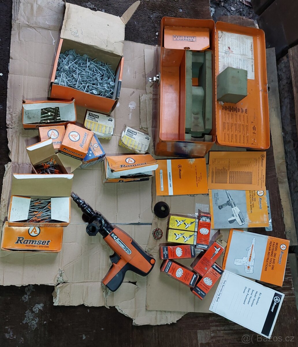 Nastřelovaci pistole RAMSET