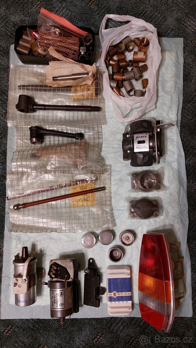 škoda 105/120-originální díly