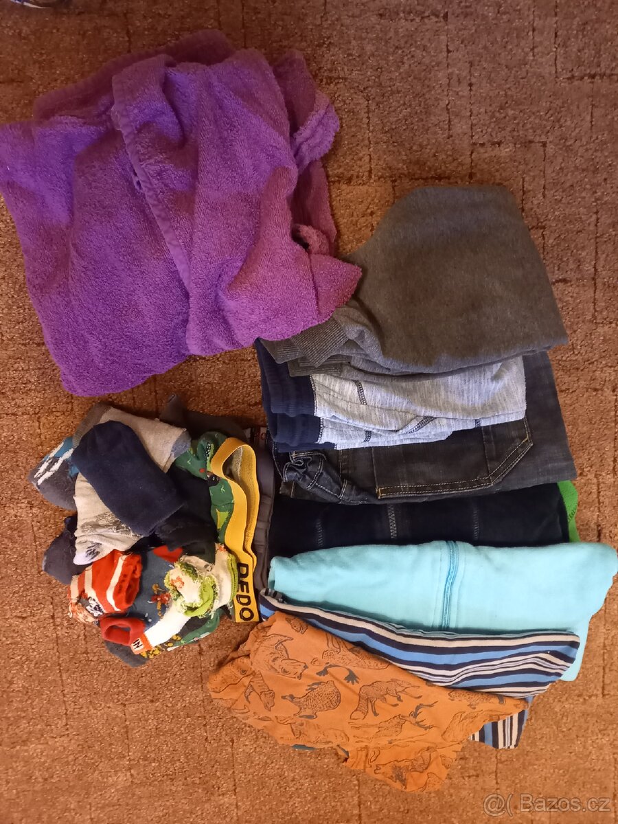 Balíček oblečení kluk 104