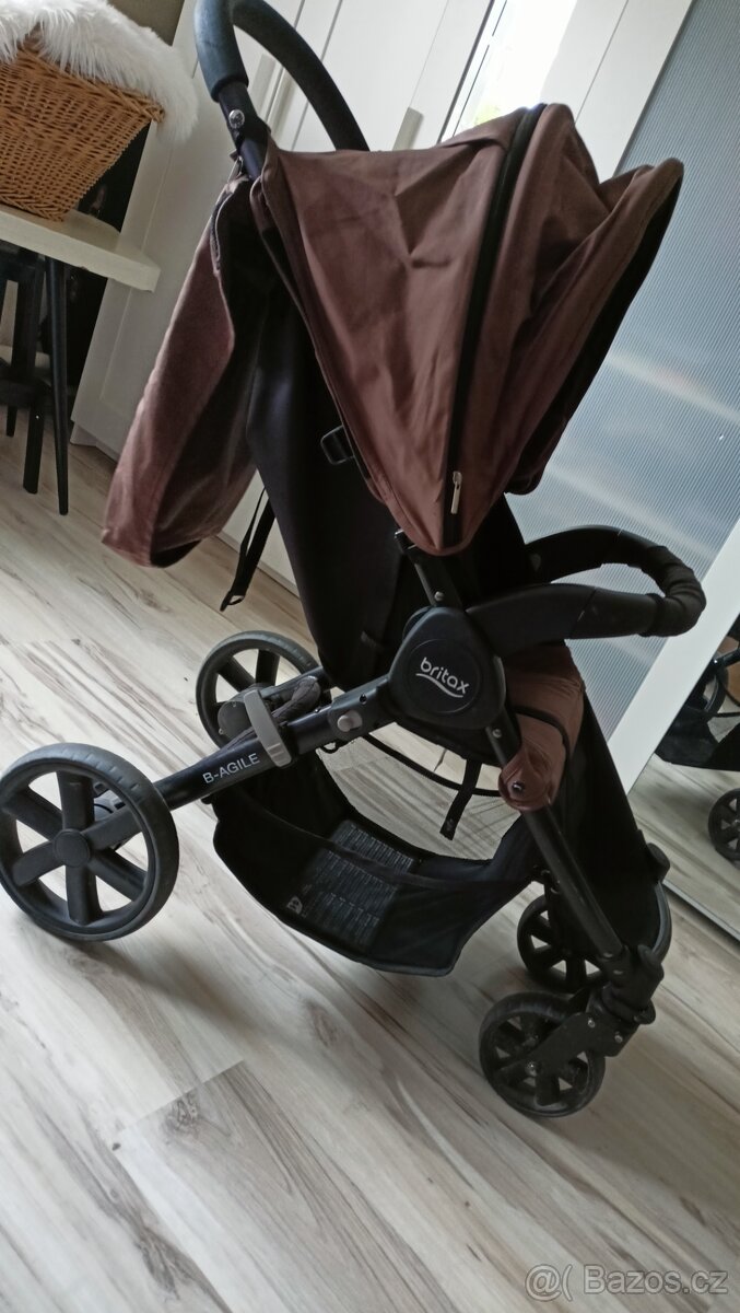 Britax B-Motion 4 Wood hnědý 2017