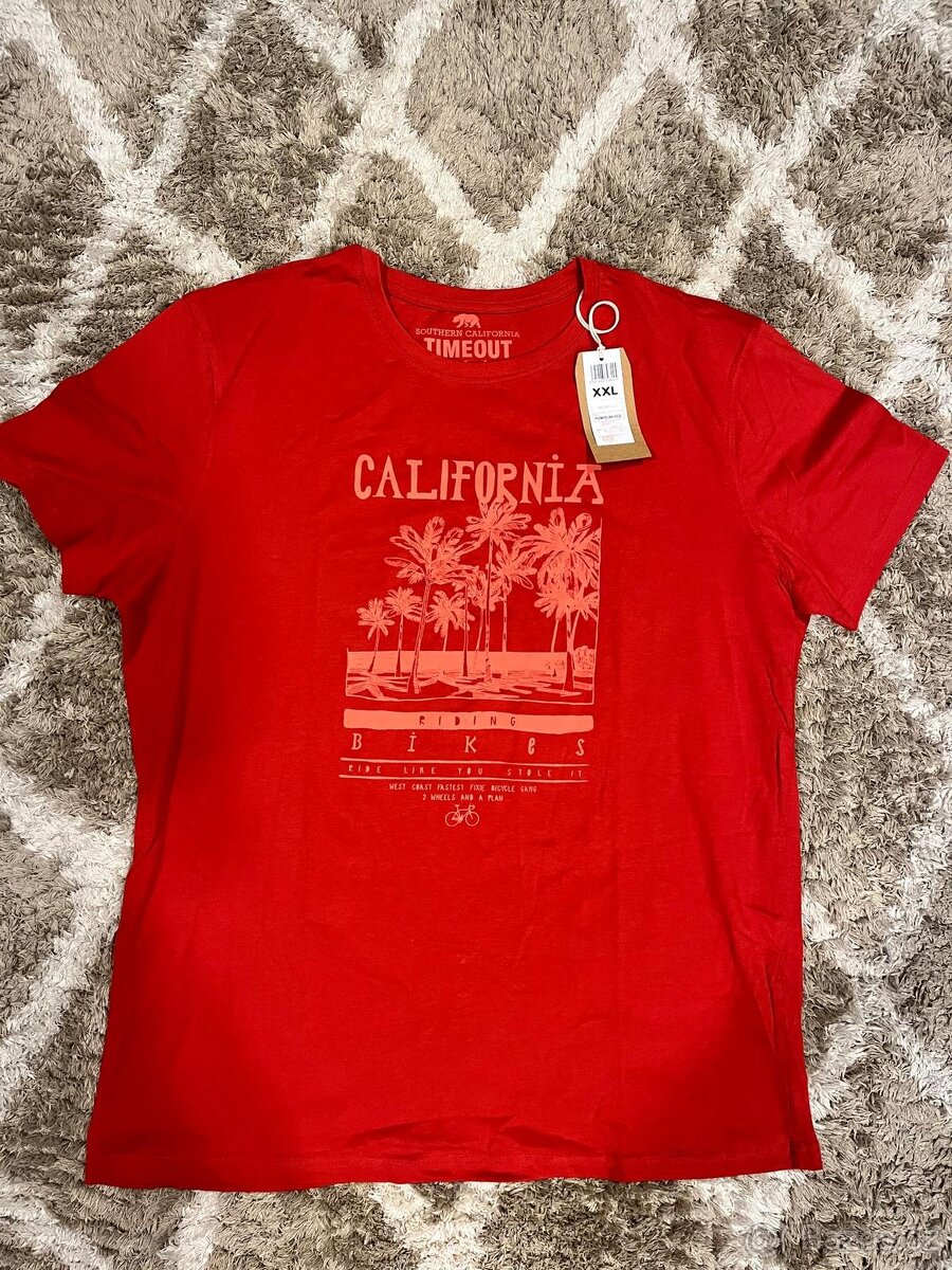 Nové triko Timeout vel.XXL