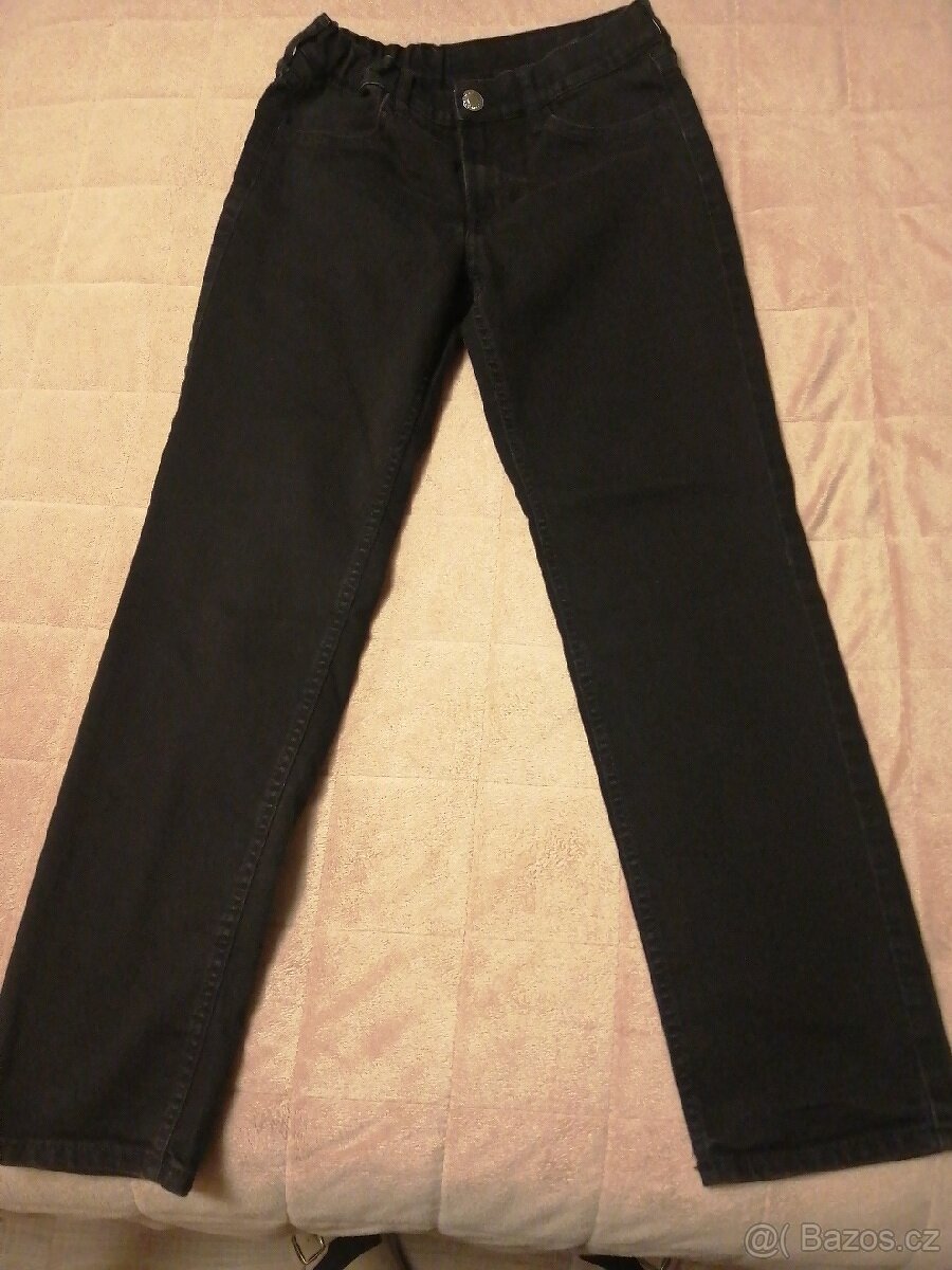 Černé džíny HM vel. 158