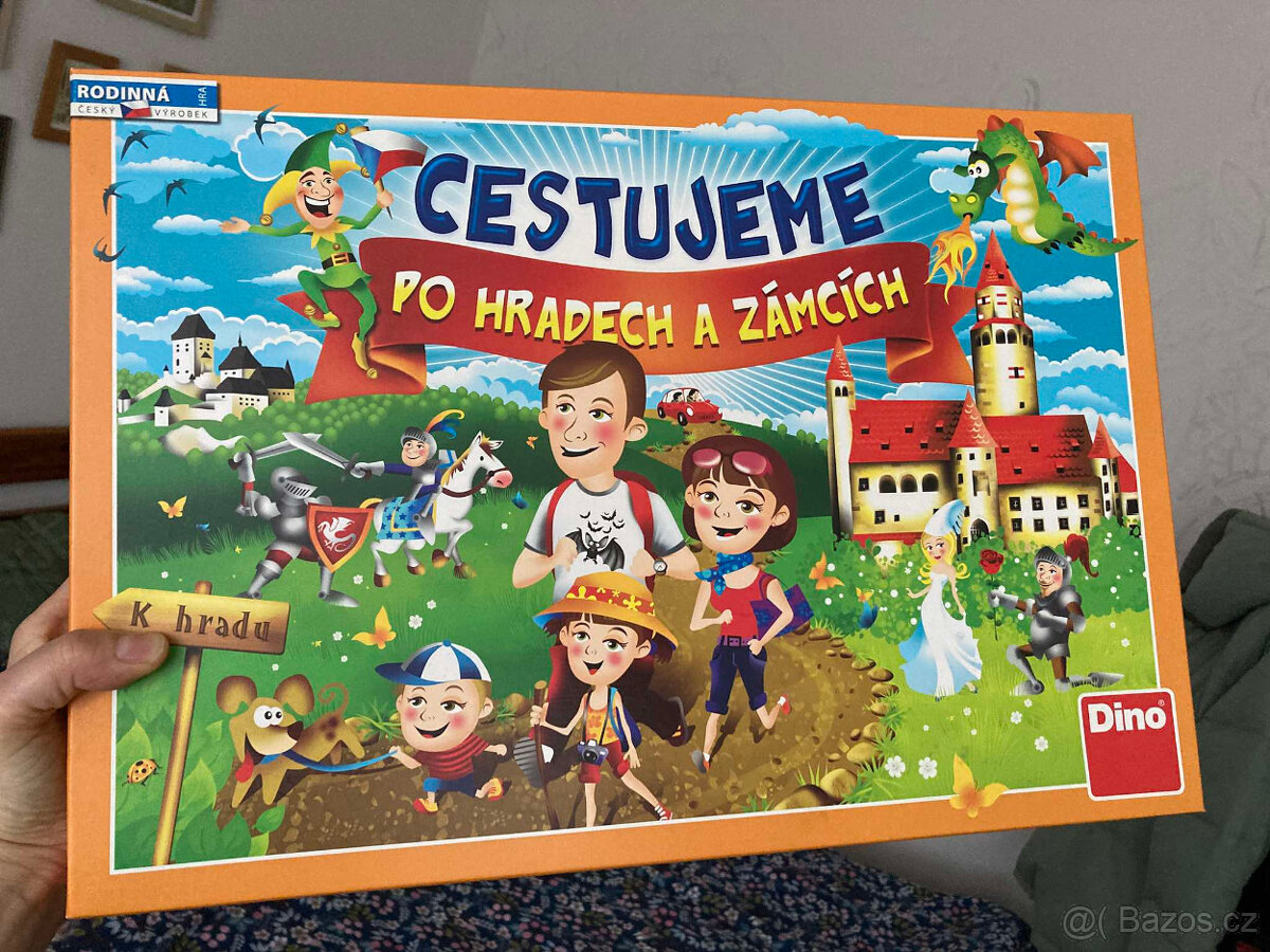 Deskovka Cestujeme po hradech a zámcích