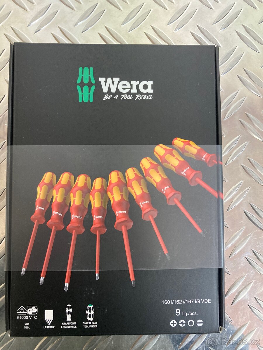 WERA 05133355001 sada elektrošroubováků 9ks