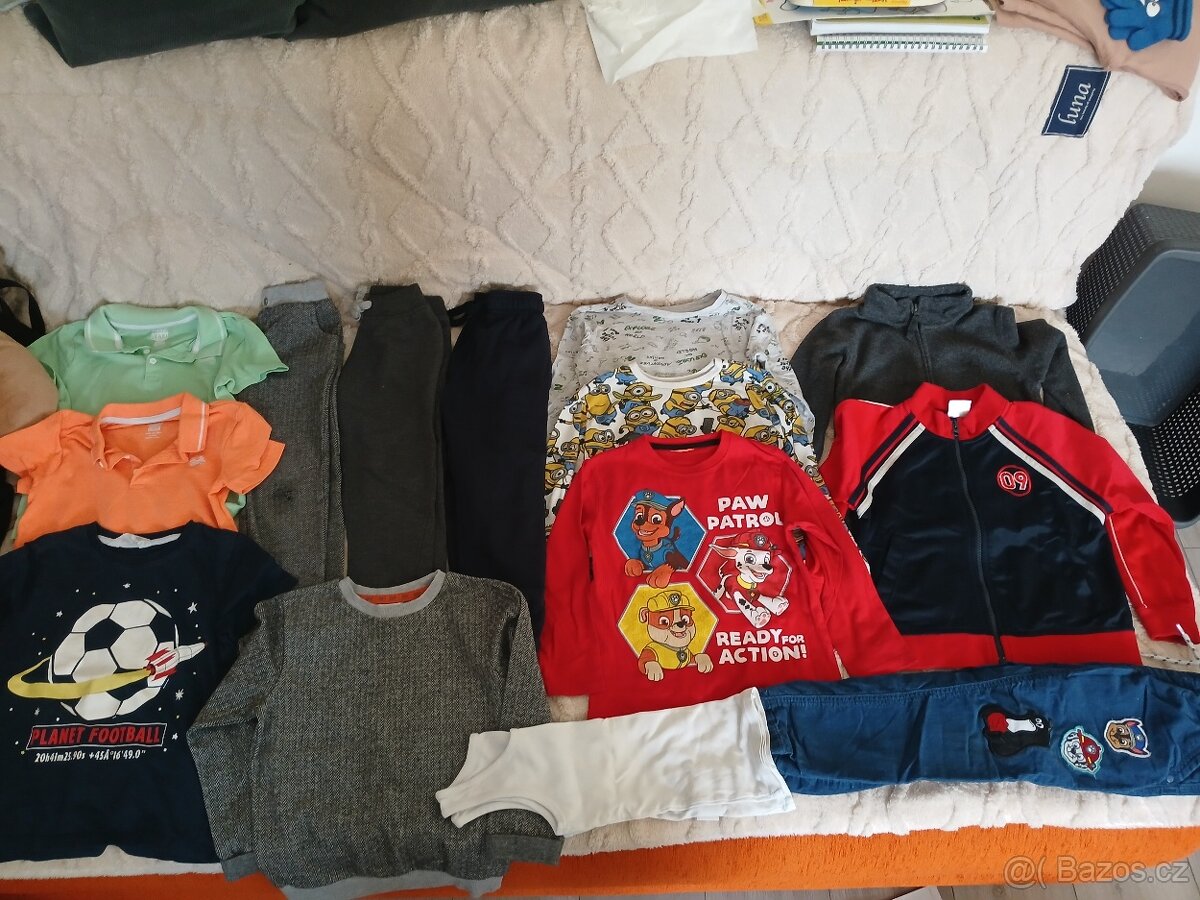 Set oblečení kluk 110/116