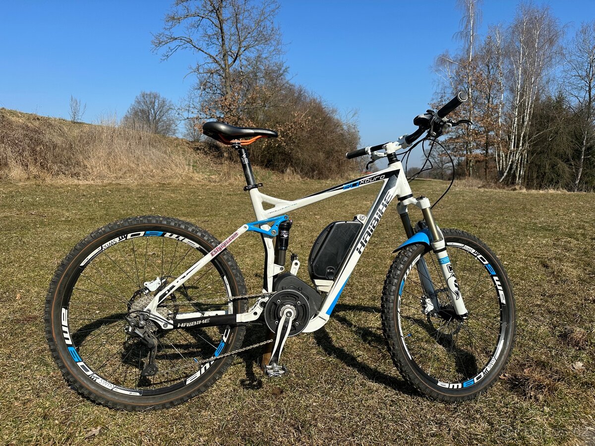 Elektrokolo Haibike odpružní Fox