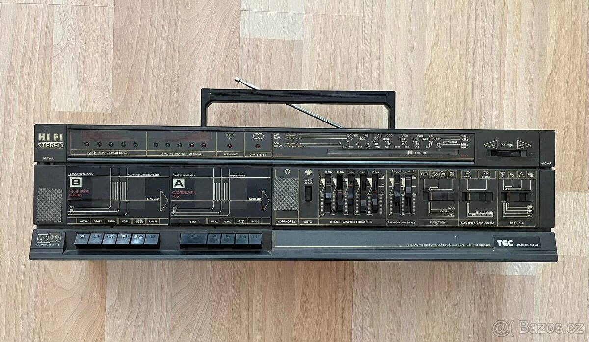 TEC 866 RR (Boombox / Ghettoblaster)