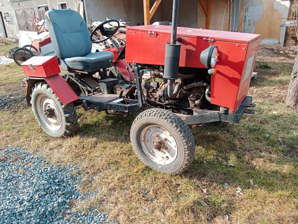Malotraktor domácí výroby