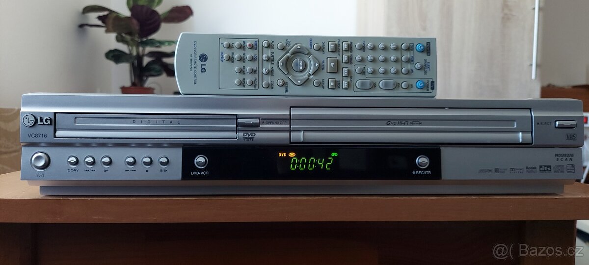 COMBO LG VC 8716 DVD/VHS