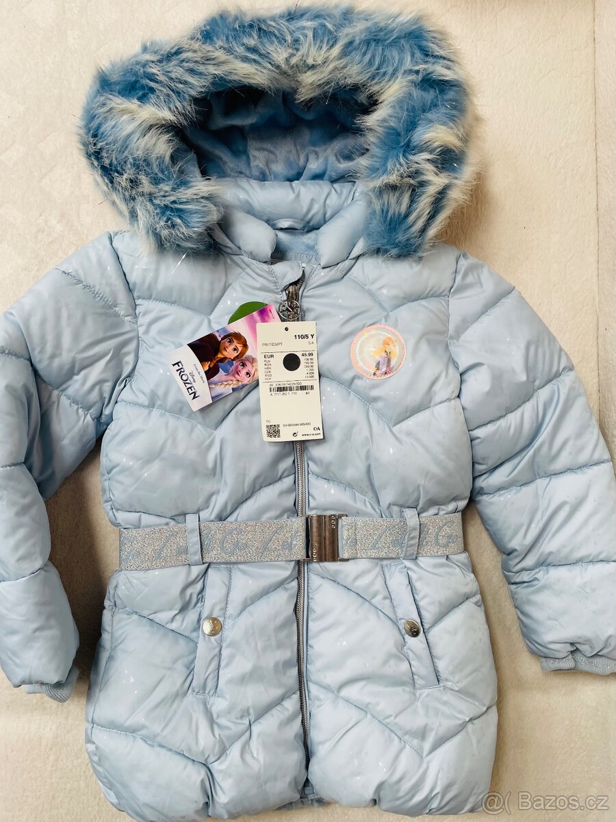 Zimní bunda - NOVÁ - FROZEN