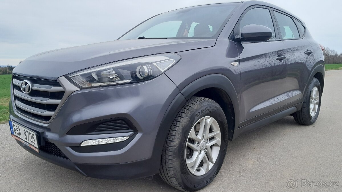 Hyundai tucson 1.6 gdi 97kW, R.v.2016, naj 171tis.