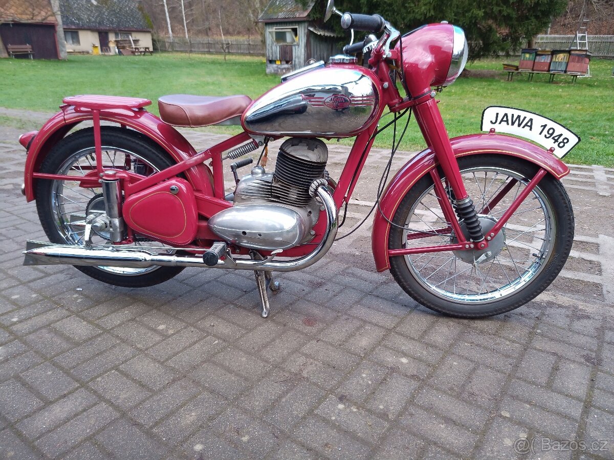 JAWA 250 Pérák 1948