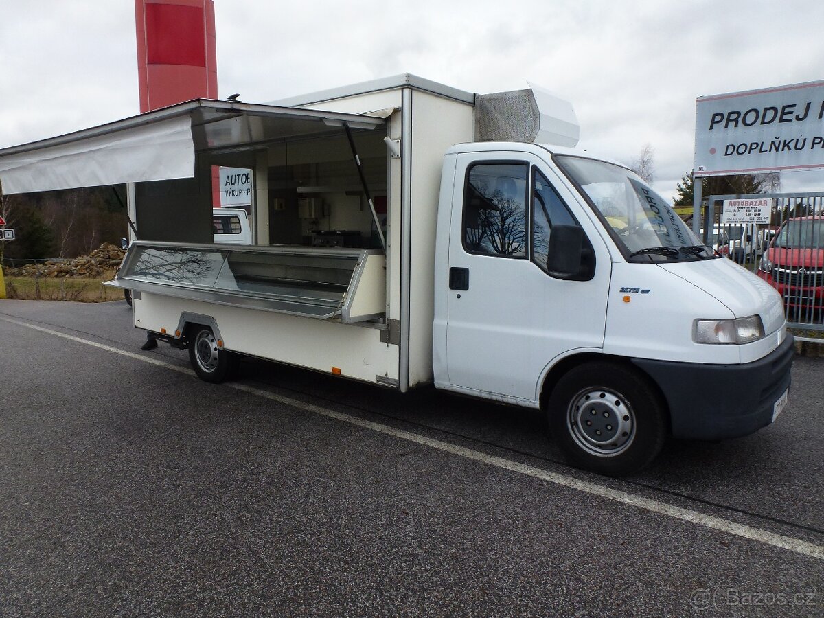 ★★★FIAT DUCATO 2,5TDI - POJÍZDNÁ PRODEJNA - ŘEZNICTVÍ★★★
