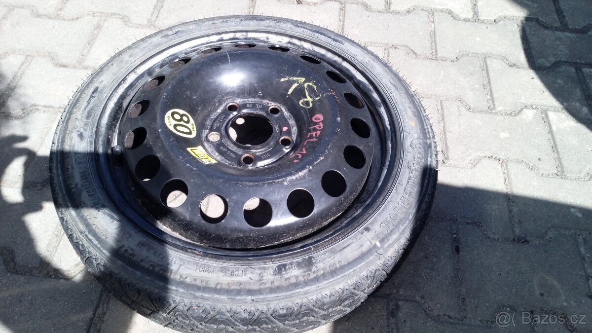 Opel dojezdové kolo 16 rozteč 5x105 výměna za rozteč 115