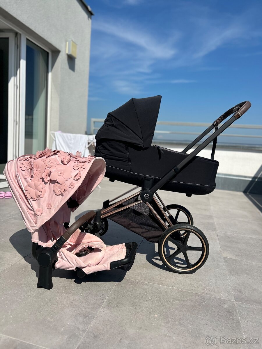 Kocar Cybex Priam hlubobka korba + sportovní sezení