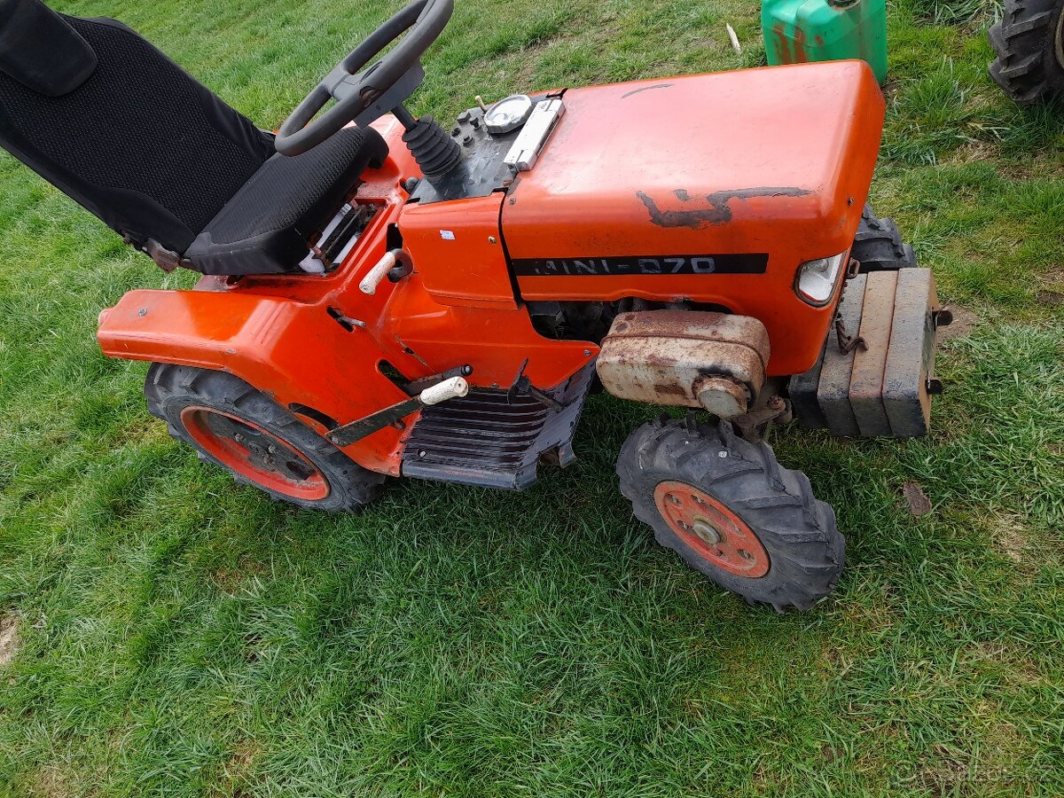 Malotraktor mt8 mini 070