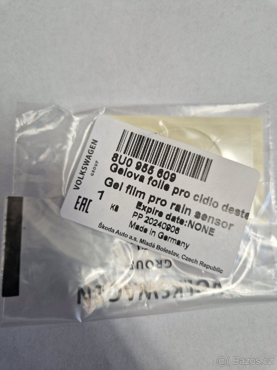 Podložka gelová opravna pod senzor deště 8U0 955 609