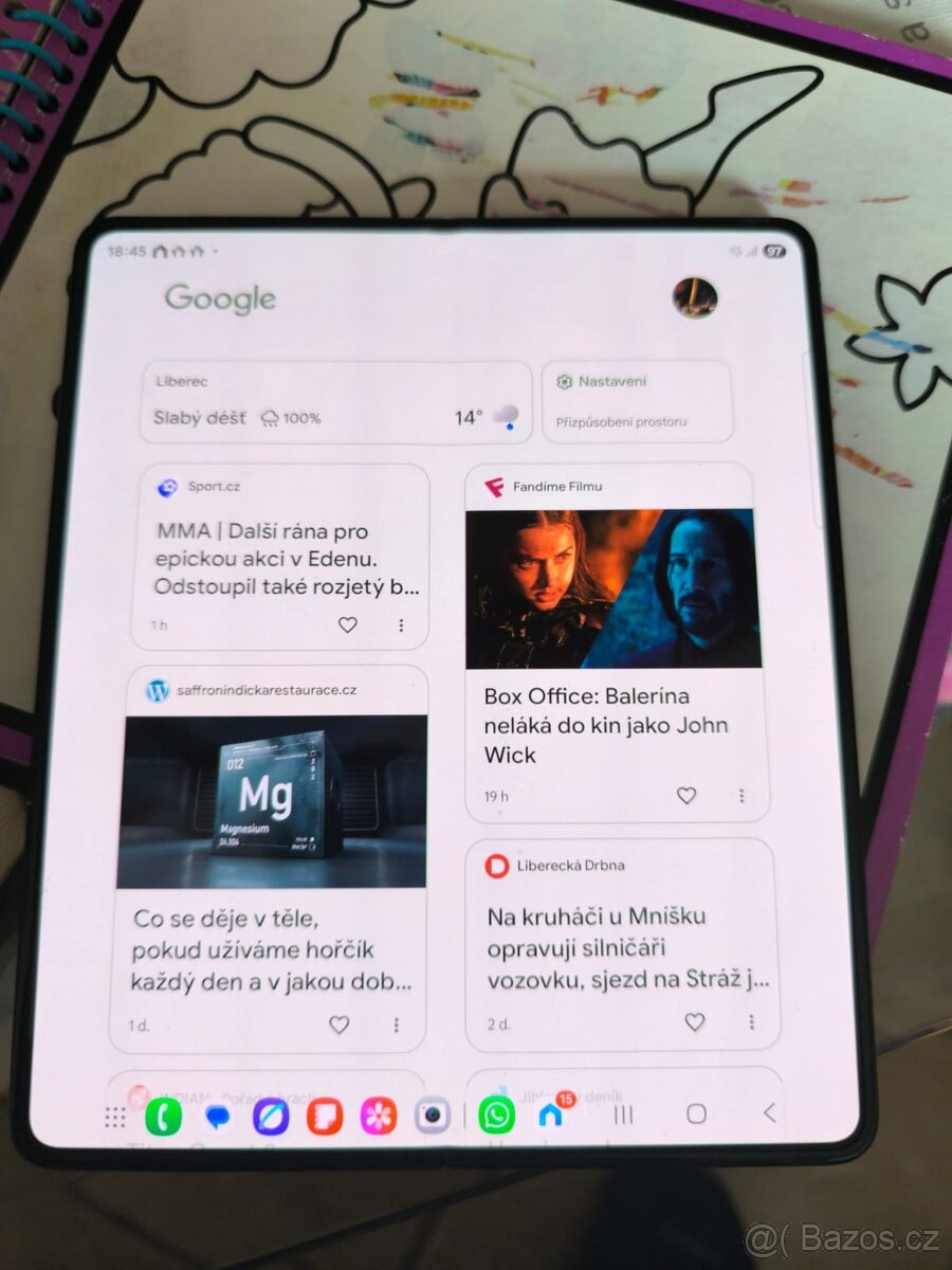 Samsung z fold 5 512gb černý