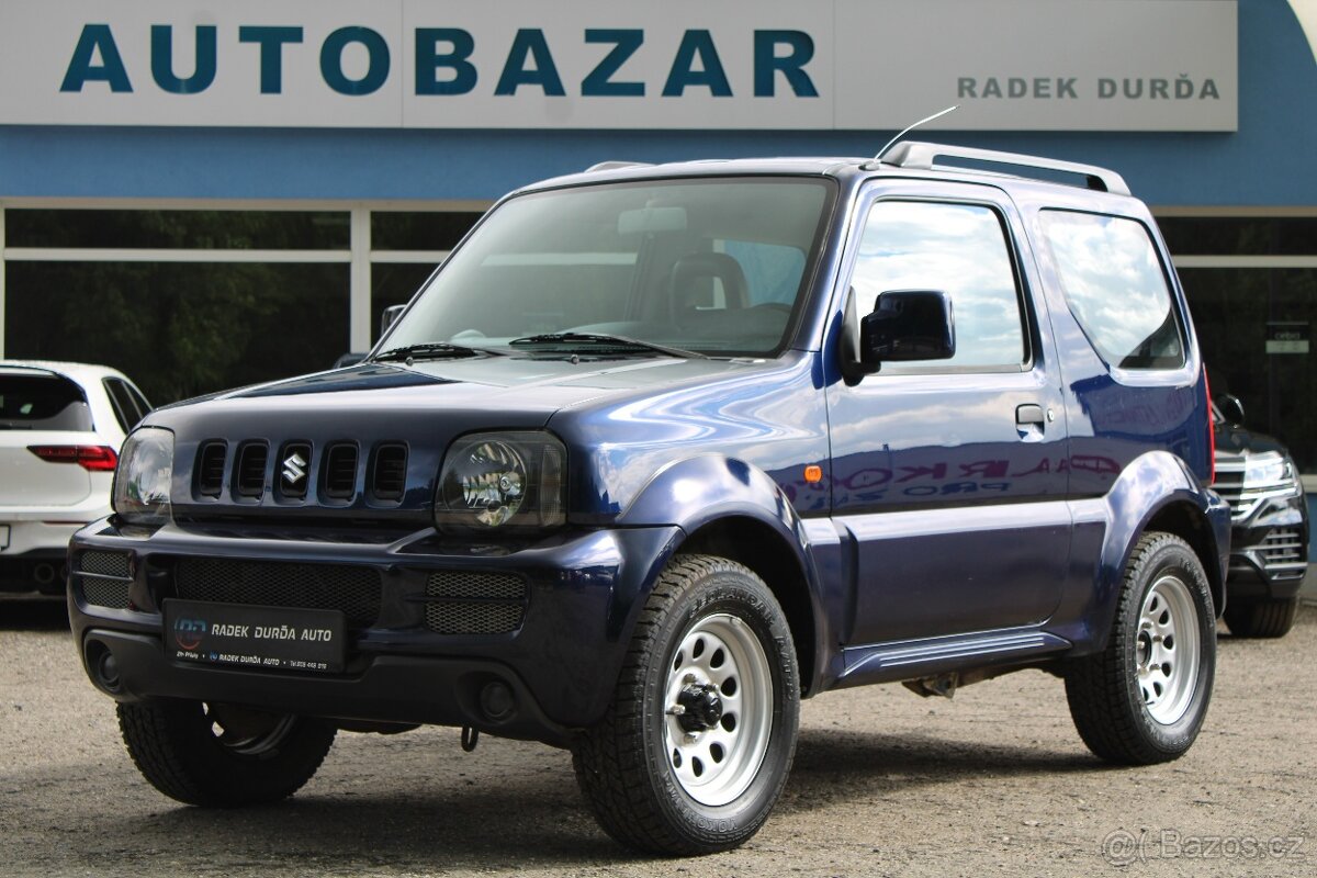 Suzuki Jimny 1,3 i ČR,1.MAJITEL,4x4,TAŽNÉ,2009