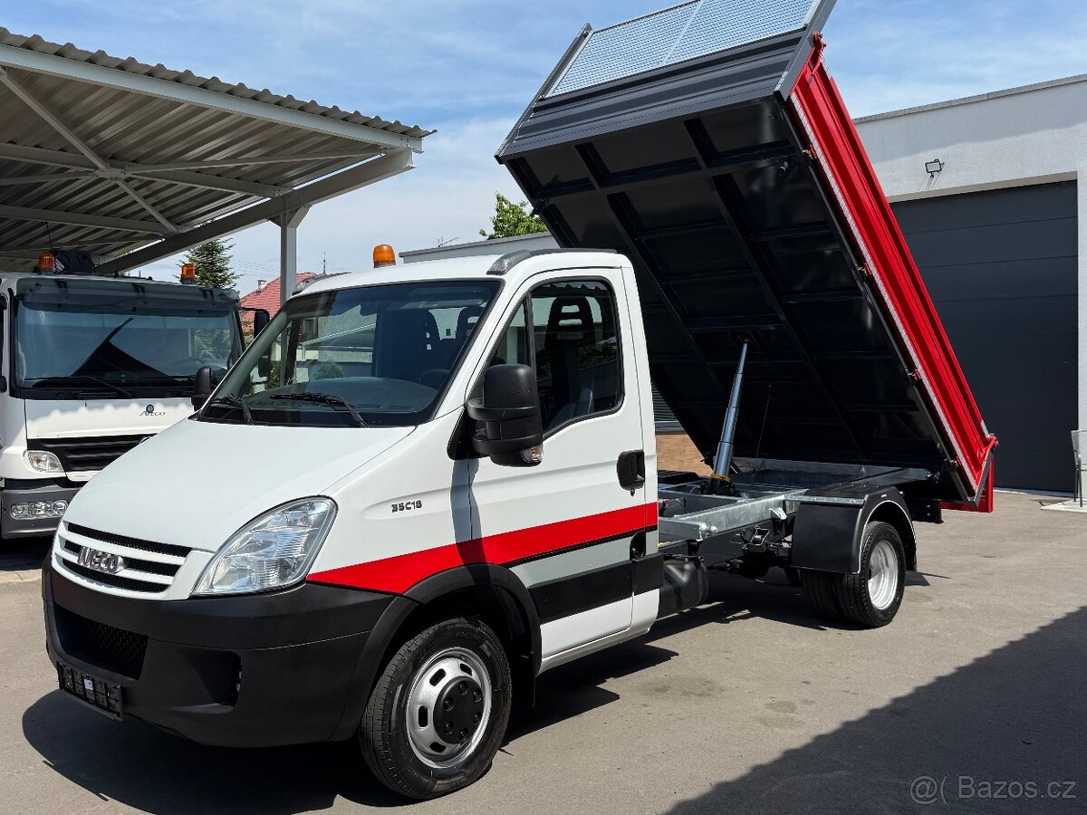IVECO DAILY 35C18 3.0L SKLÁPĚČ TŘÍSTRANNÝ VYKLÁPĚČ do 3,5t