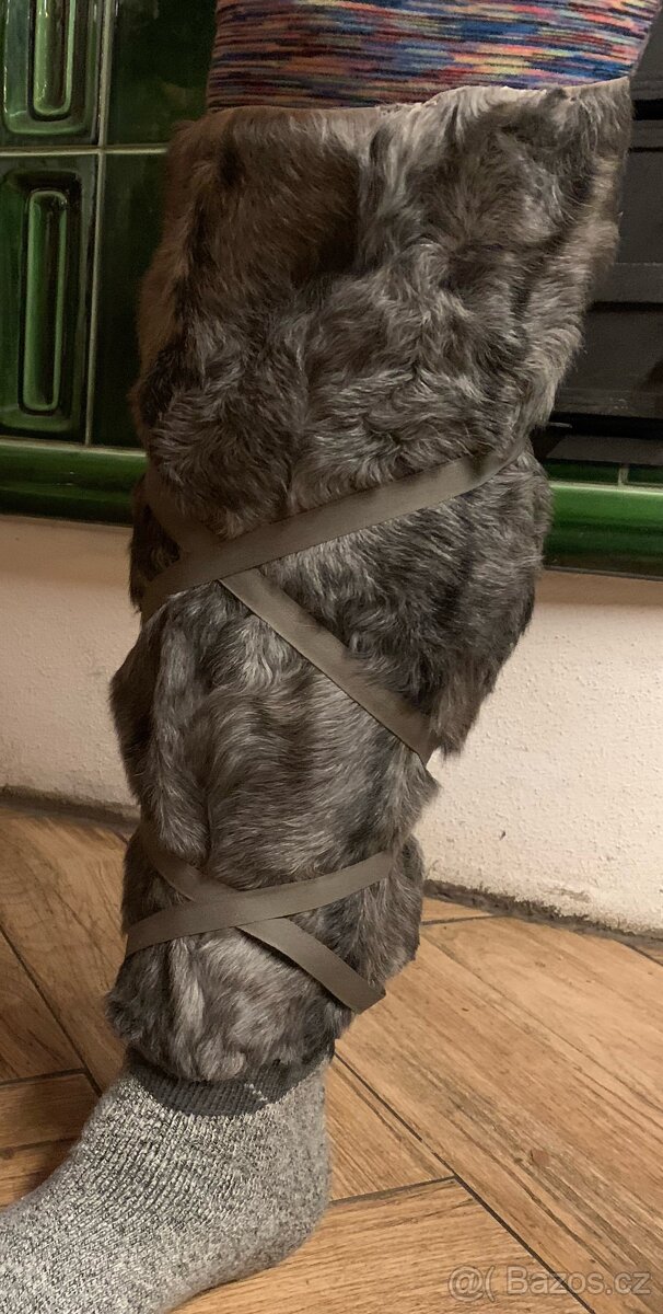 Kožešinové návleky Viking Larp