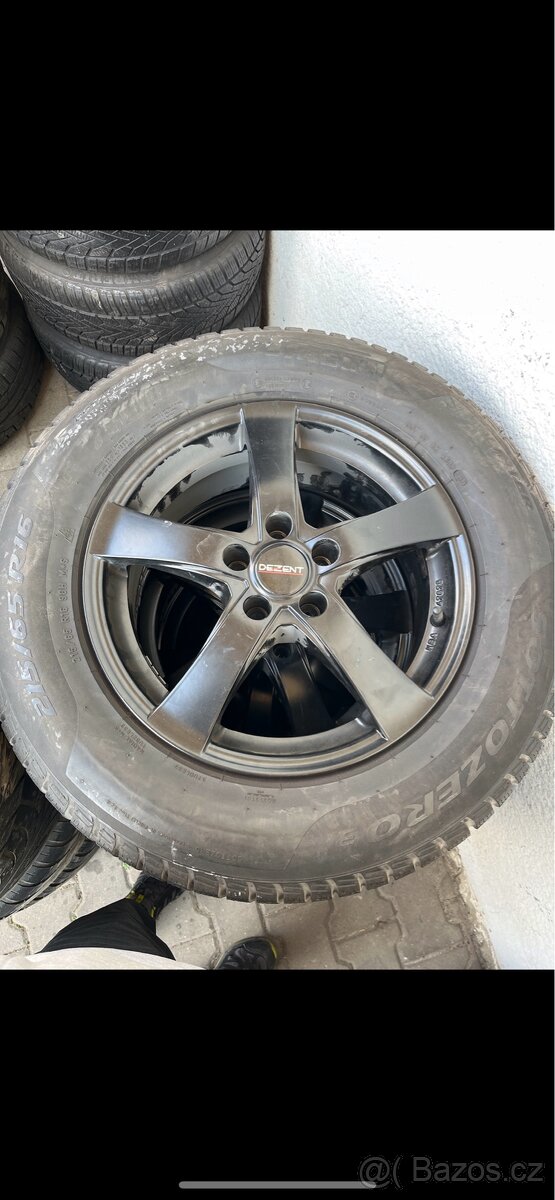 Sada kol Opel 215/65/16 5x100 Pirelli