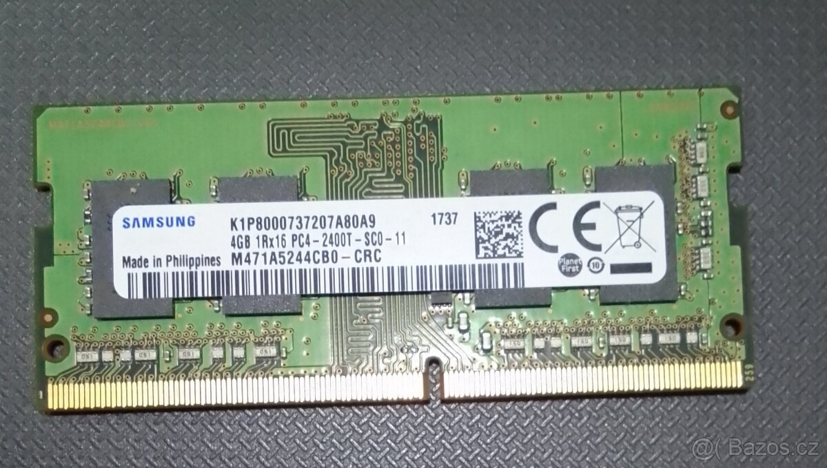 samsung ddr4 4gb 2400Mhz notebook