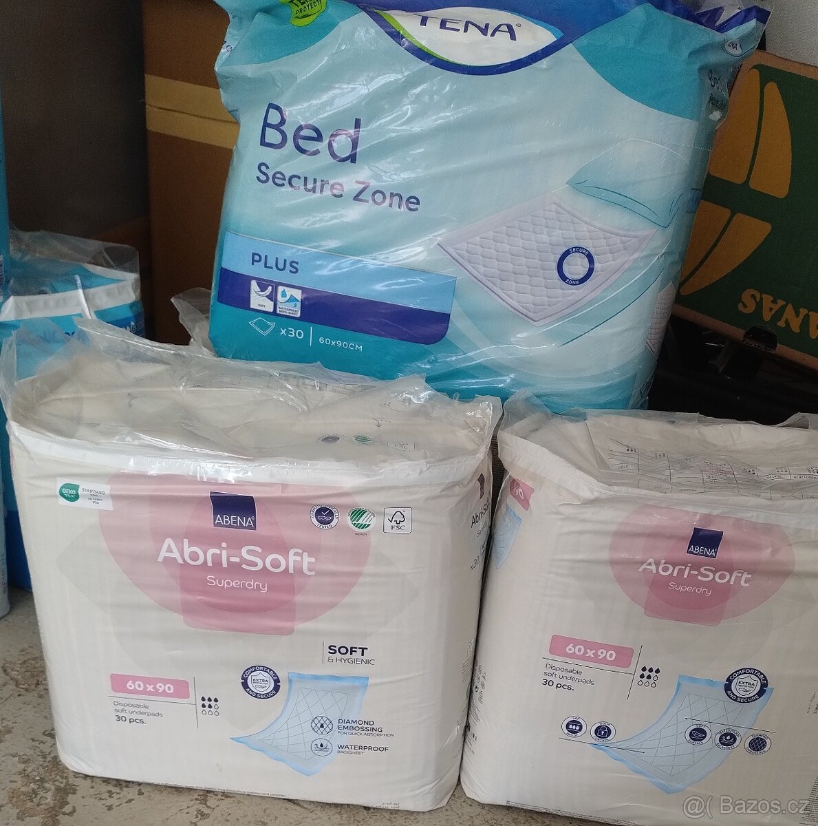 ABSORPČNÍ PODLOŽKY, 30 kusů, soft, NOVÉ